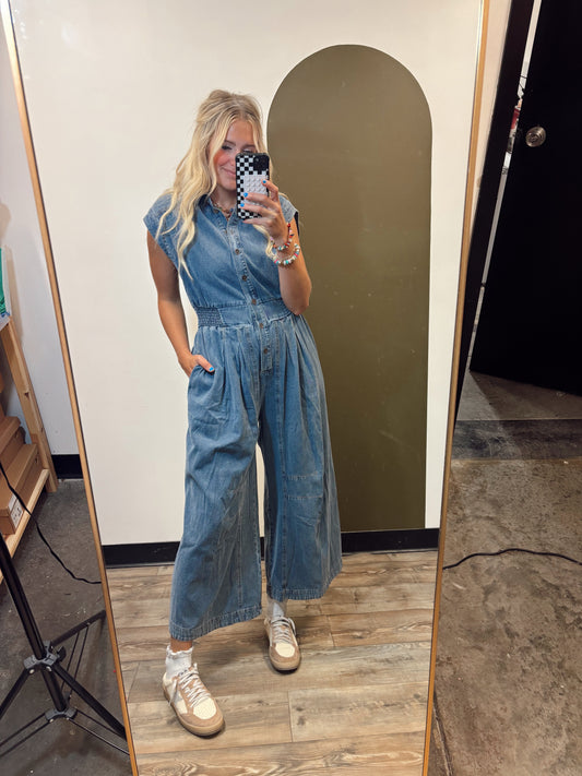 Ophelia Denim Jumpsuit