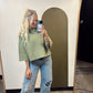 Not So Casual Top (Sage)