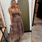 Vineyard Eyelet Dress (Nutmeg)