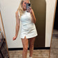 Stassi Detail Romper (White)