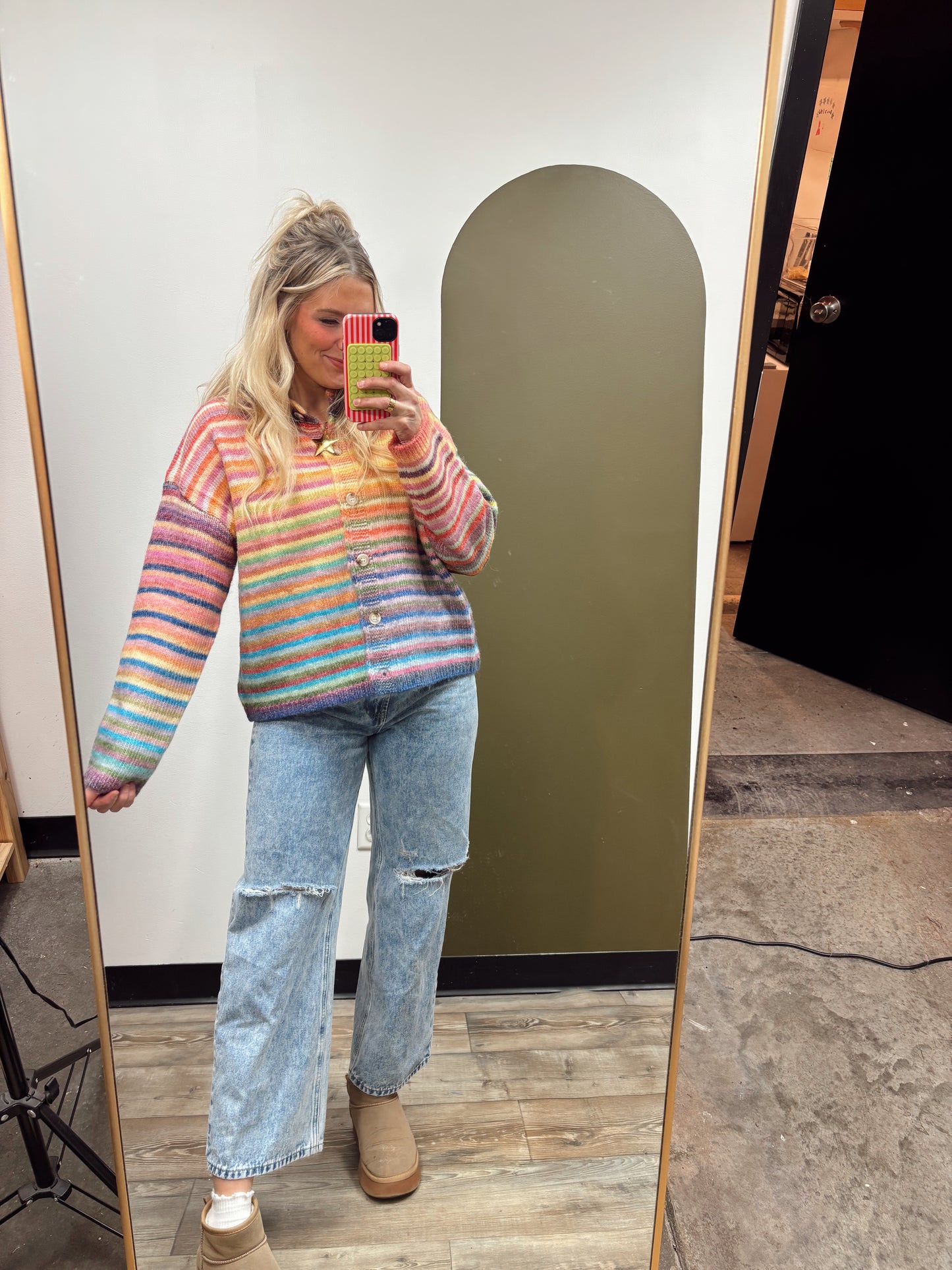 Rainbow Sky Cardigan