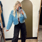 Laurel Denim Puff Jacket