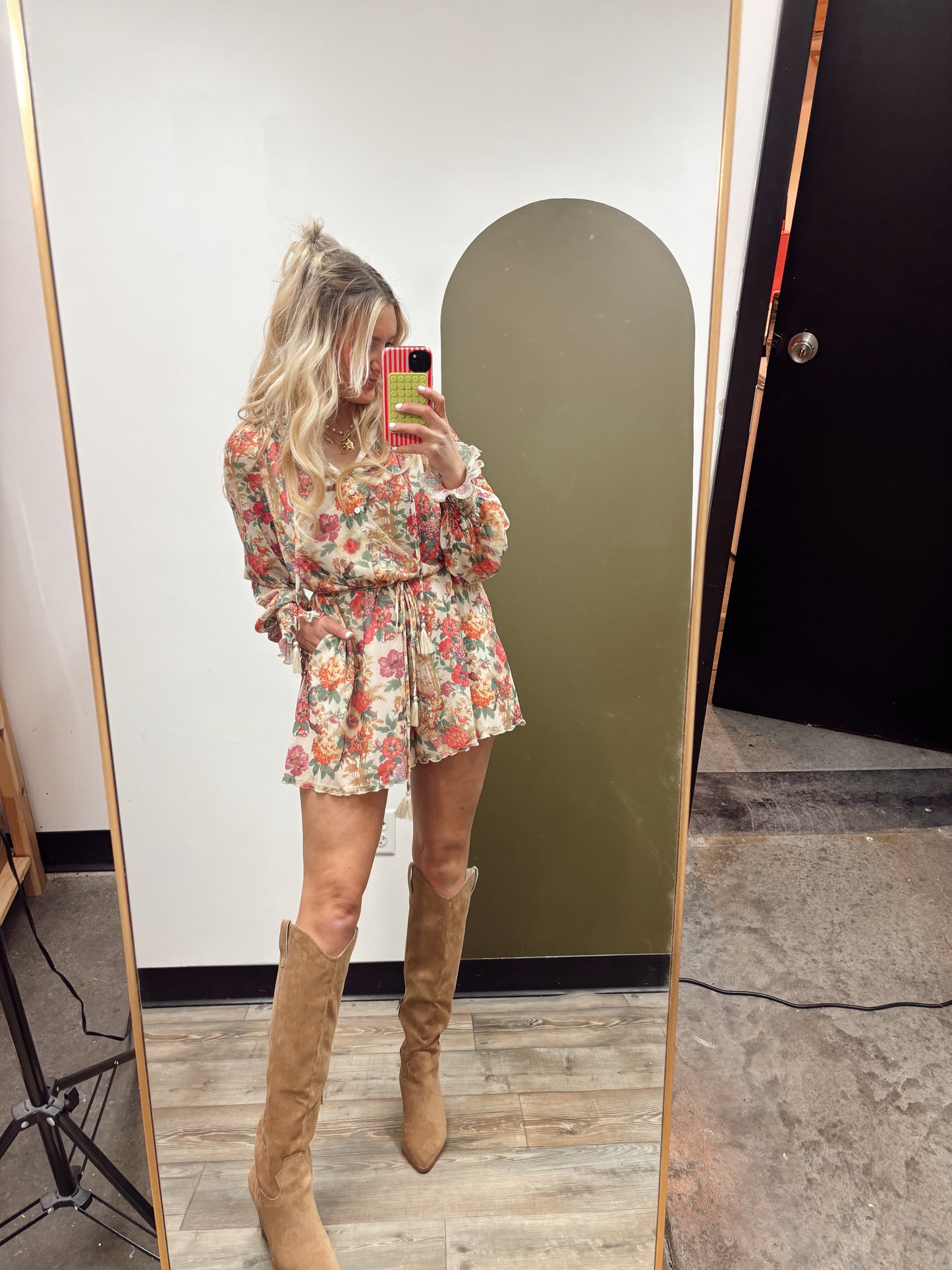 Abigail Floral Romper