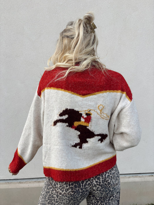 Lasso Lucy Zip Sweater