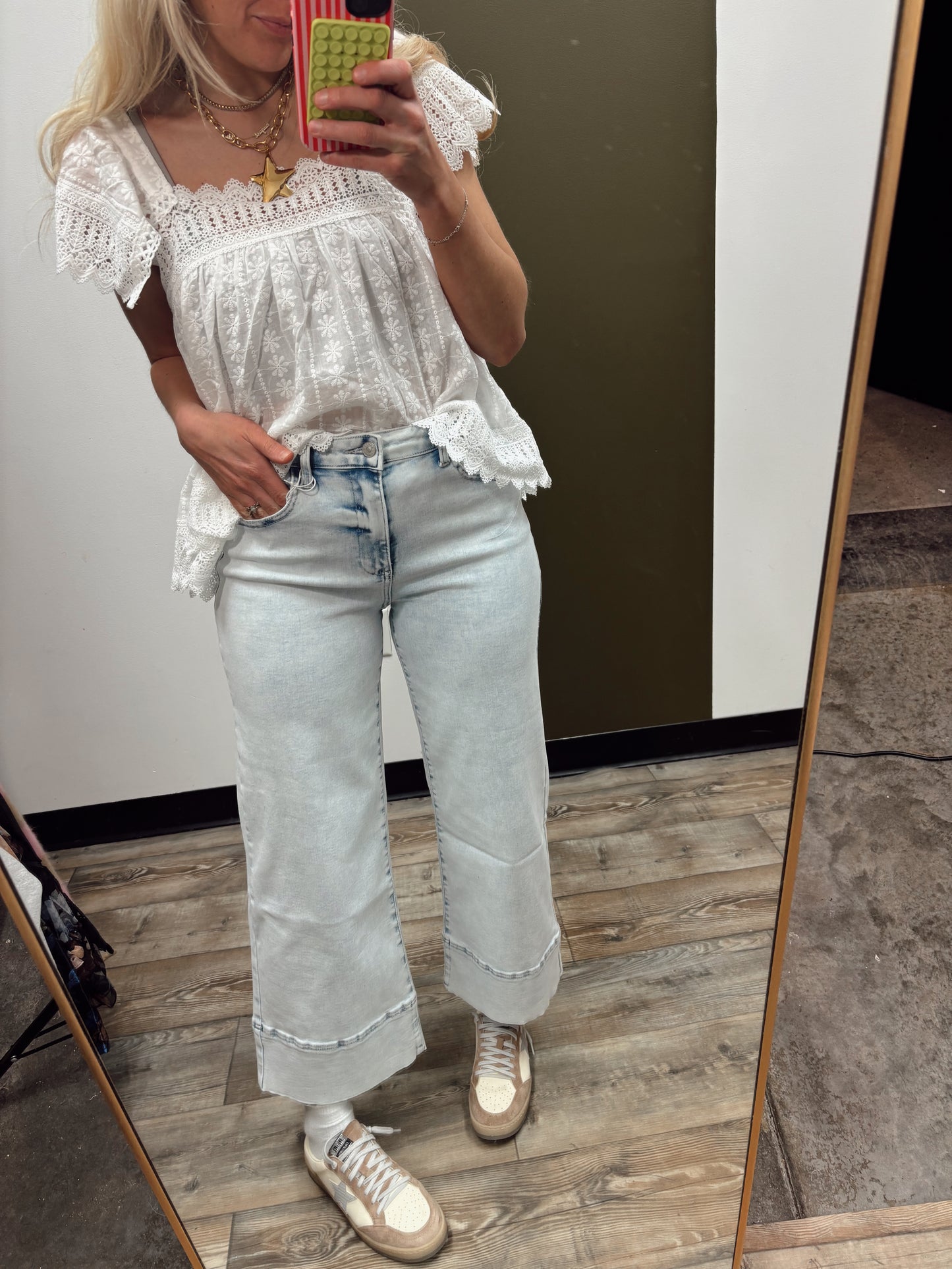 Carter Crop Wide Leg