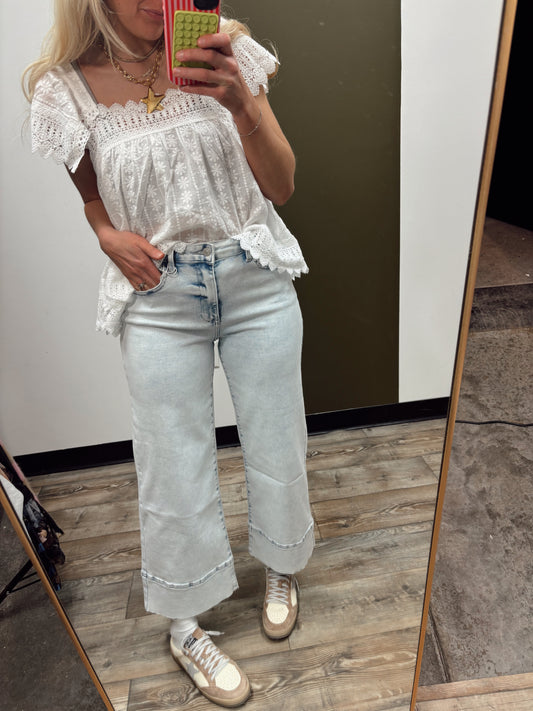 Carter Crop Wide Leg