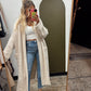 Kylee Long Cardigan (Taupe)