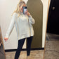Aspen Mock Neck Sweater (Grey)