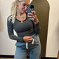 Tori Striped Top