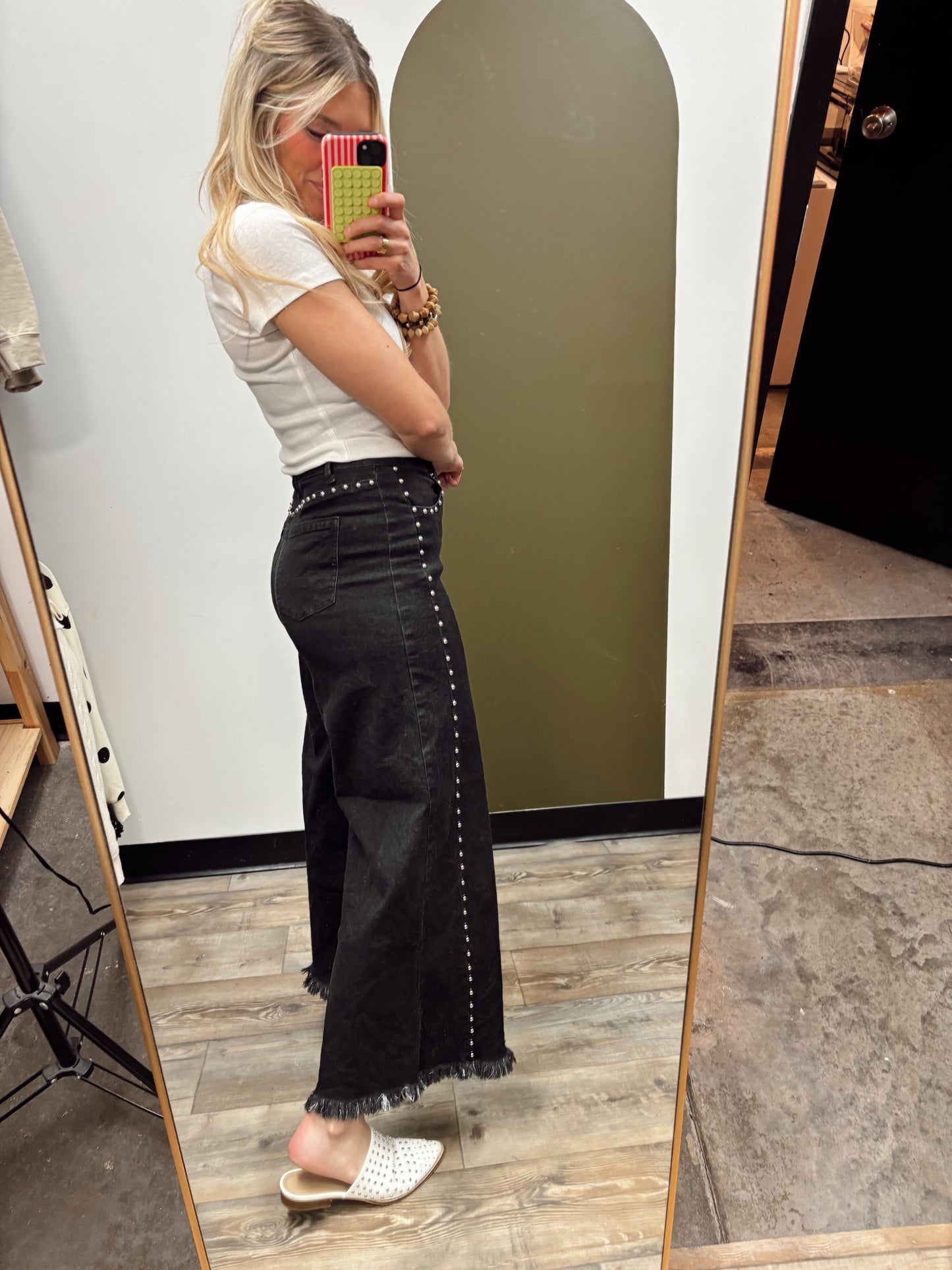 Camila Stud Jean (Black)