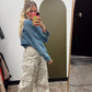Hunter Crop Denim Jacket