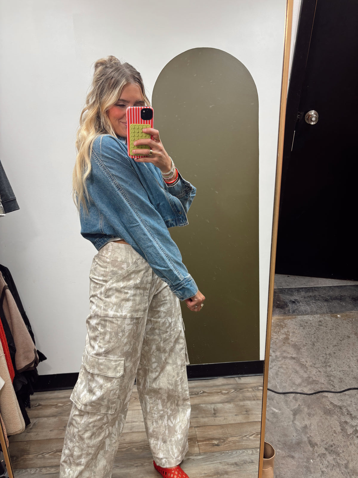 Hunter Crop Denim Jacket