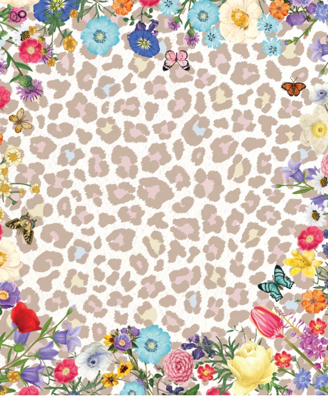 Double the Fun/Floral Double Sided Mat
