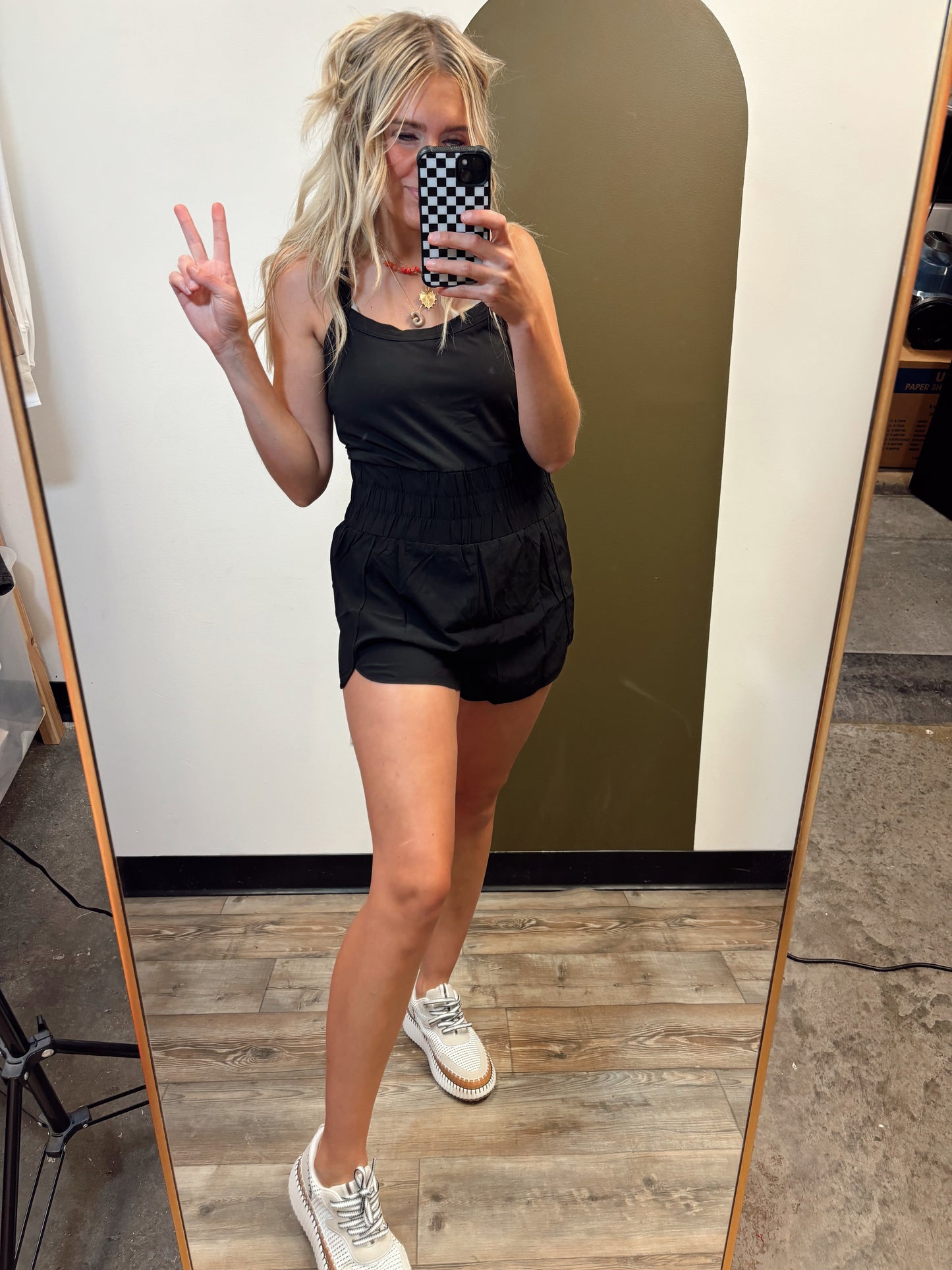 Park Babe Romper (Black)
