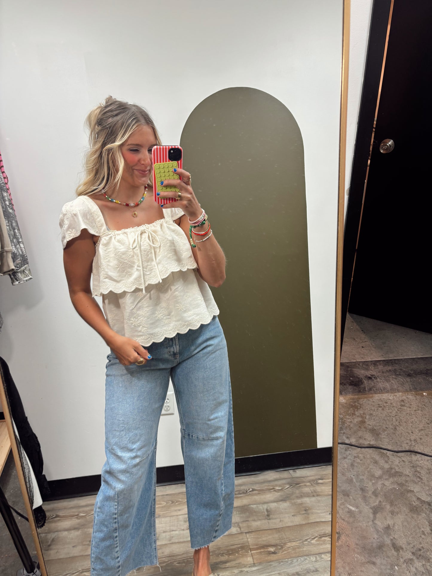 Marissa Detail Tie Tank