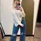 Sarah Sheer Sweater (Cream)