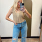 Cassandra Knit Vest (Tan)