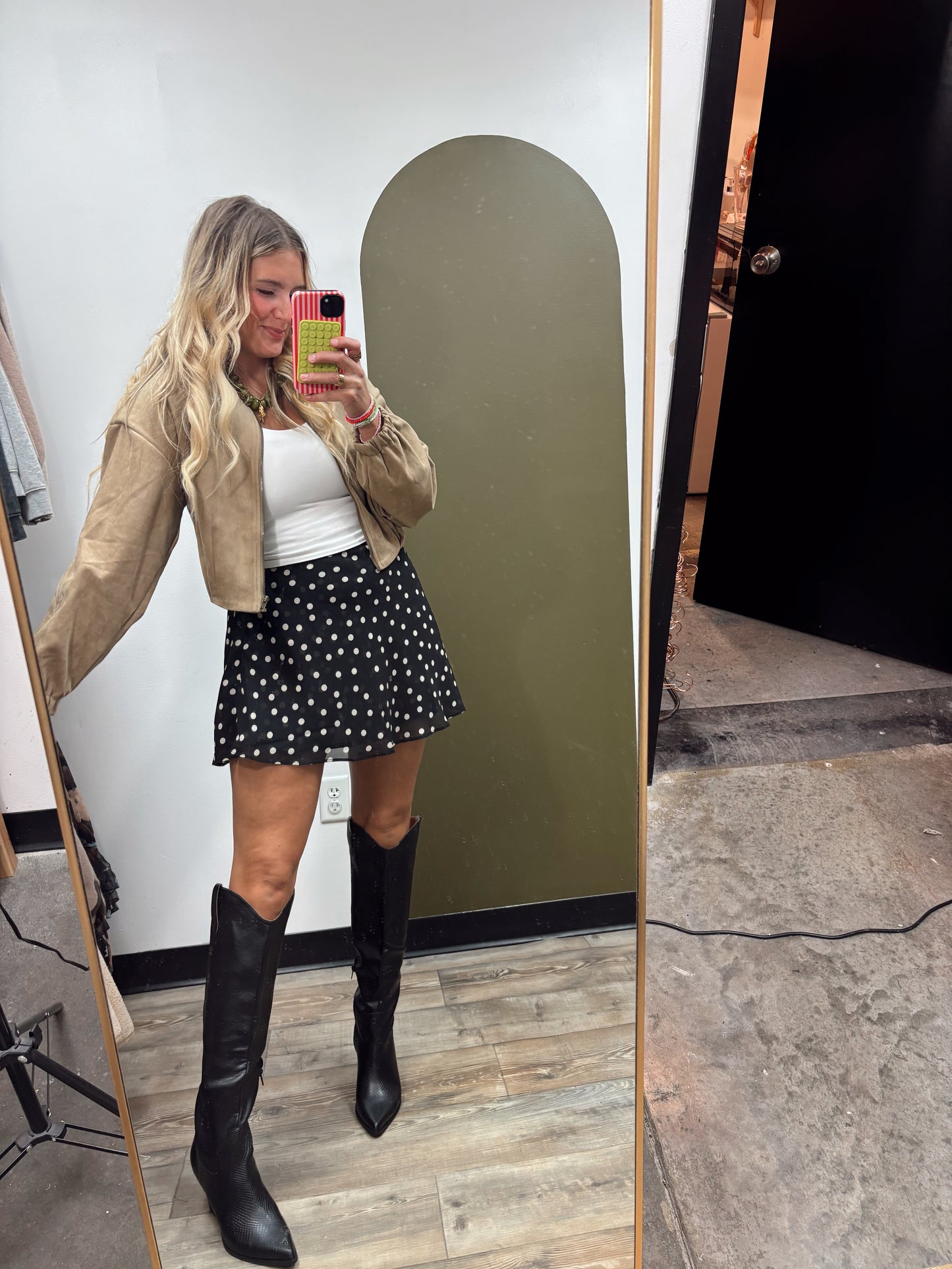 Naima Polka Dot Mini
