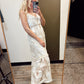 White Sand Beach Maxi Dress