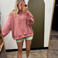 Petal Pink Mock Neck Top