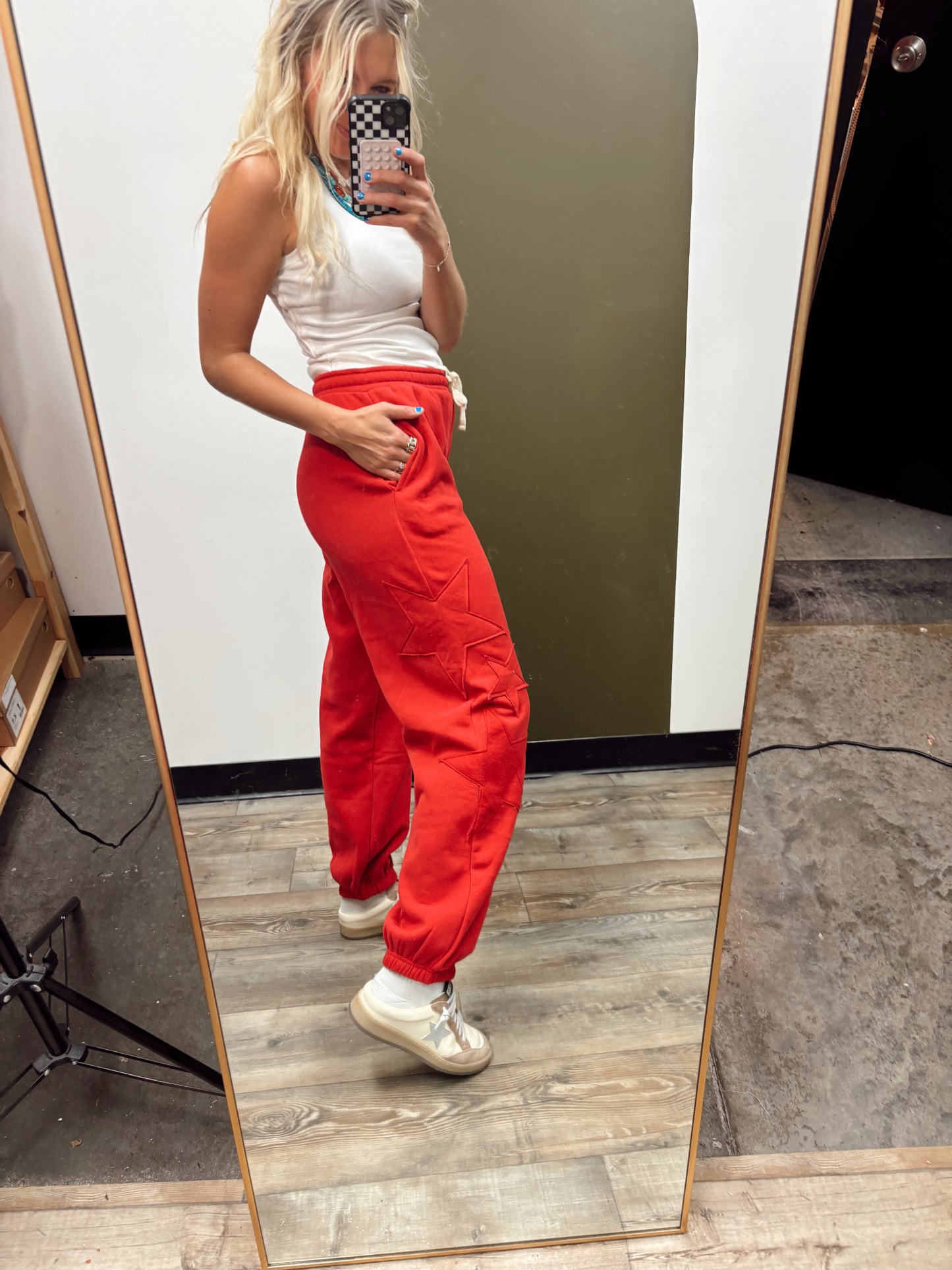 Away Game Sweat Pant (Red)