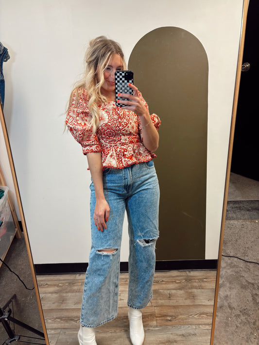 Bridgerton Detail Top