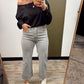 Emely Cuff Jean (Grey)