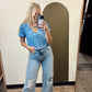 Cindy Chambray Top