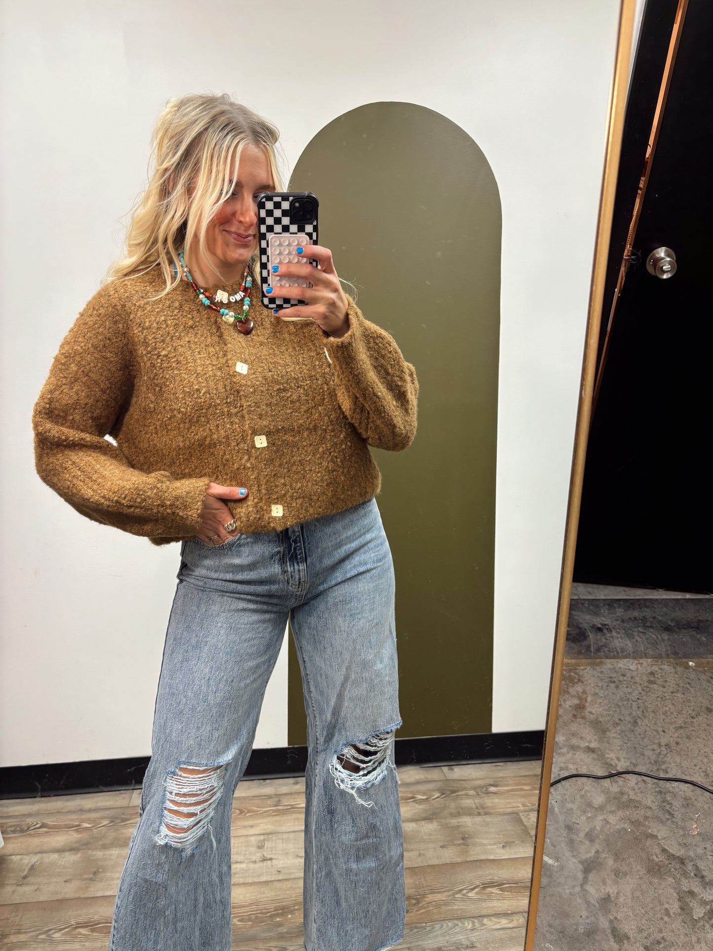 Clara Plush Cardigan