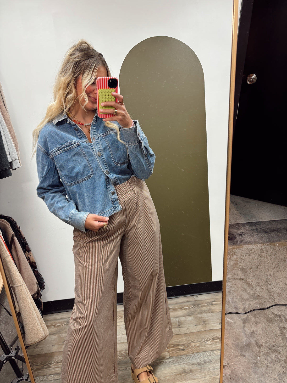 Romi Denim Shacket