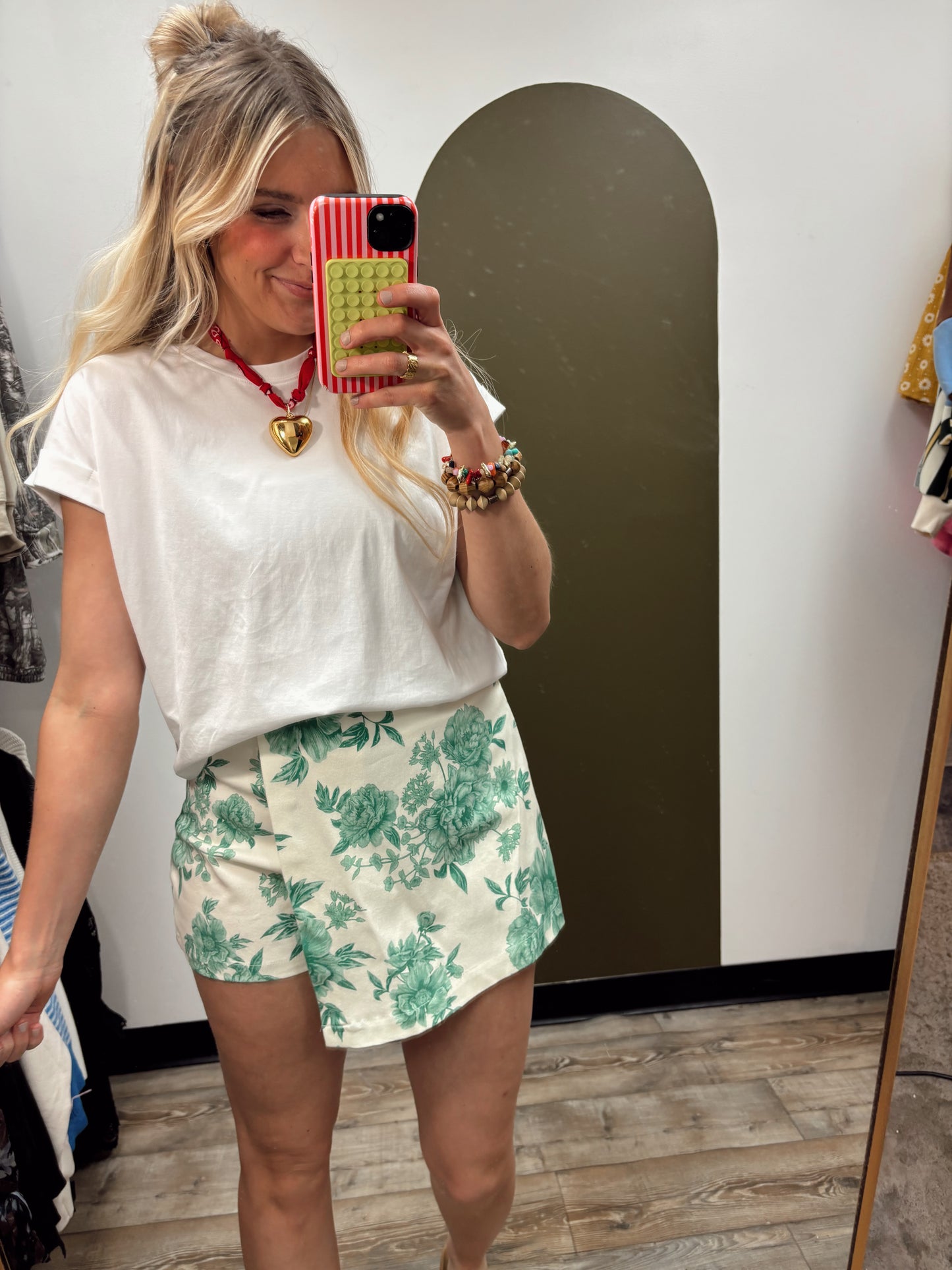 Lia Cuff Top (White)