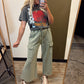 Alivia Cargo Pant (Sage)