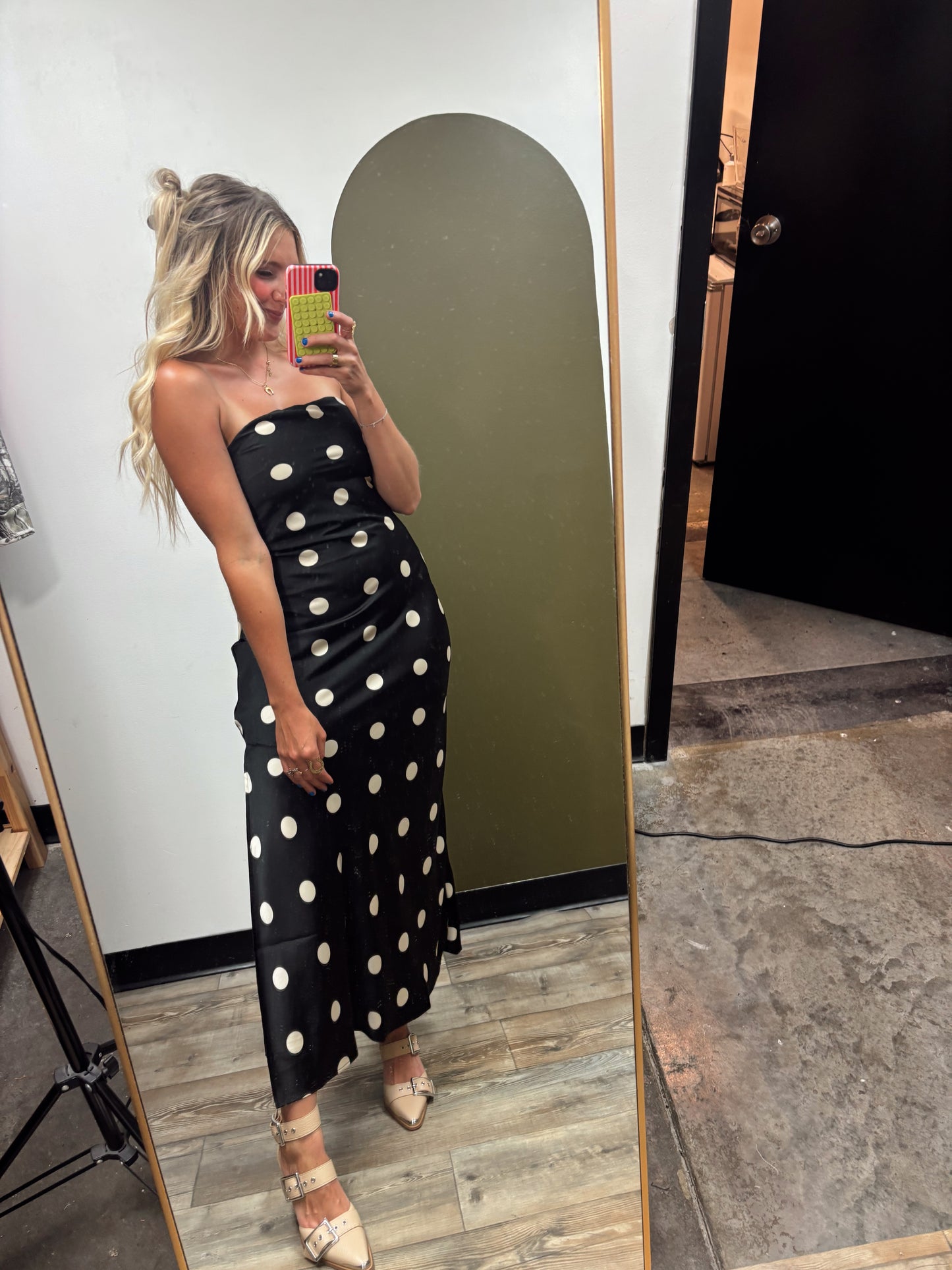 Show Stopper Polka Dot Maxi