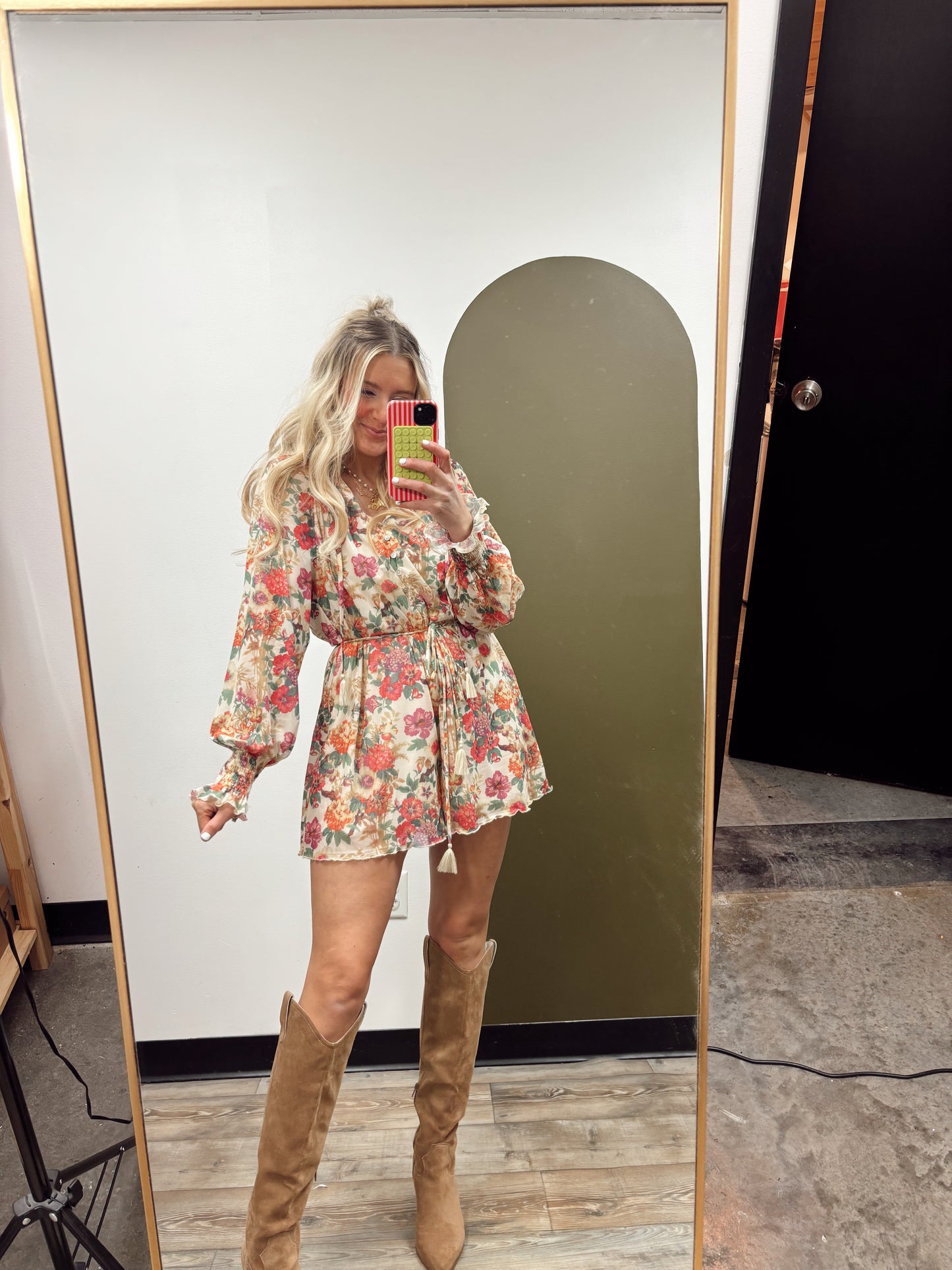 Abigail Floral Romper