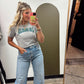 Los Angeles Crop Tee (Grey)