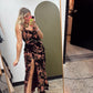 Susanna Velvet Floral Maxi Dress