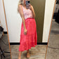 Paisley Showers Midi Skirt