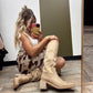 Juno Faux Suede Boot (Taupe)