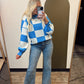 Square Up Sweater (Blue)