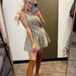 Leo Peplum Dress