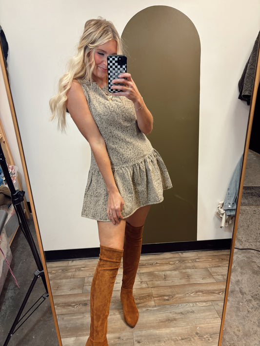 Leo Peplum Dress