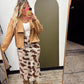 Marilyn Bubble Hem Jacket (Tan)
