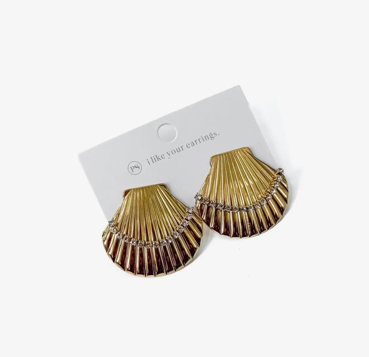 Sandy Shell Earring
