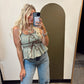 Brita Gingham Tank (Green)