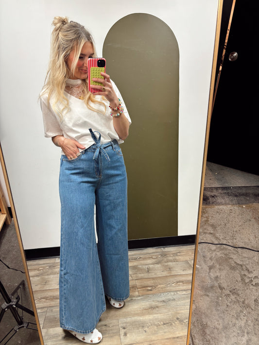 Skater Girl Wide Leg Jean