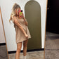 Weekend In Sneakers Dress (Taupe)
