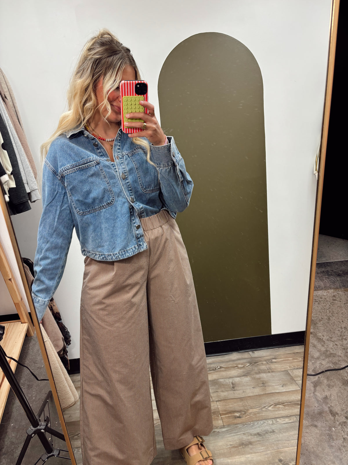 Romi Denim Shacket