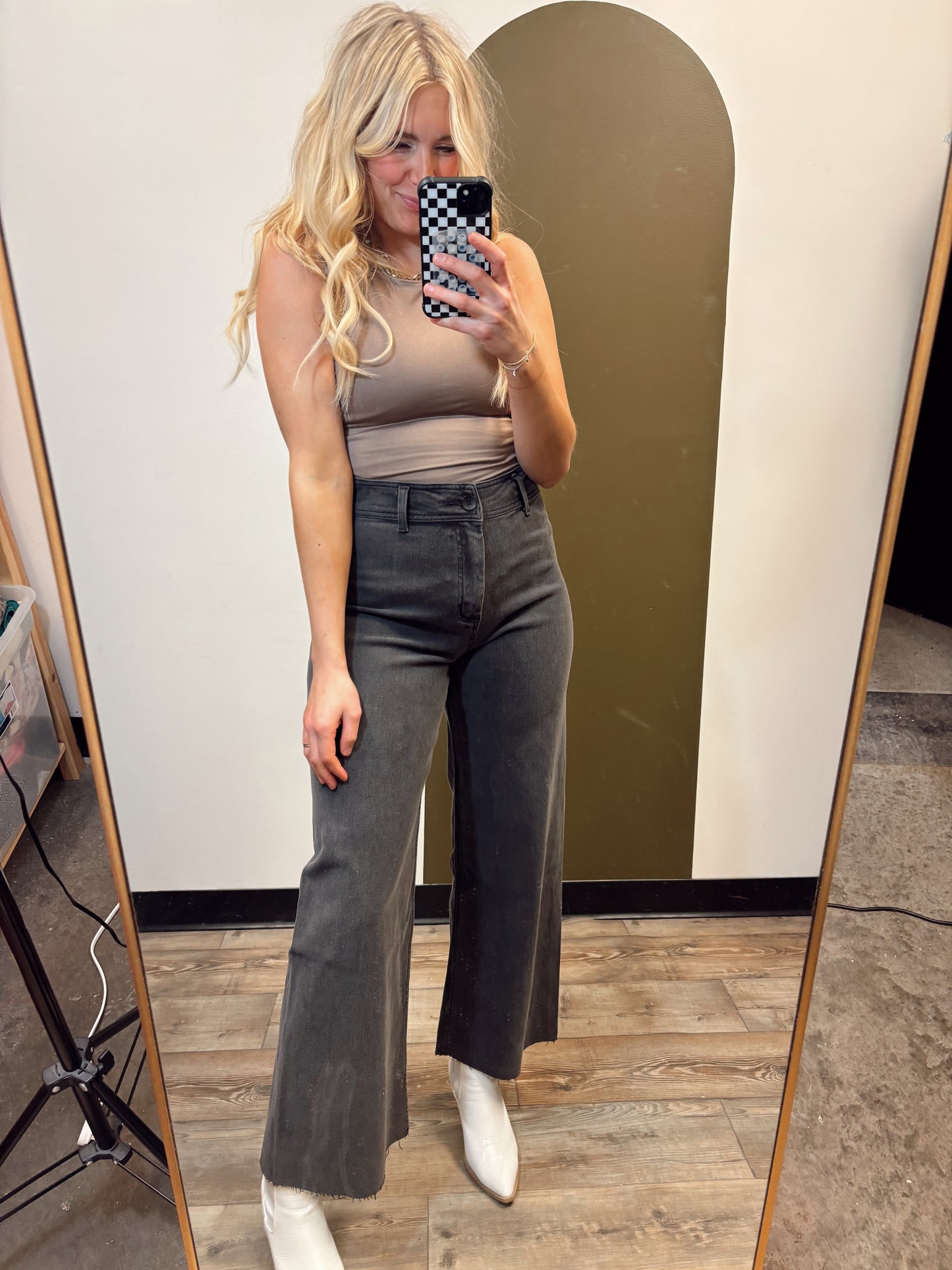Grey Skies Jean