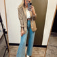 Direct Report Leather Blazer
