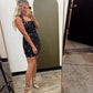 Reflect The Dots Mini Dress